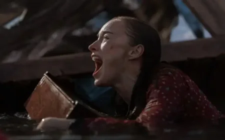 Thrash Movie Review: Phoebe Dynevor, Sharks, and a Flooded South Carolina Town