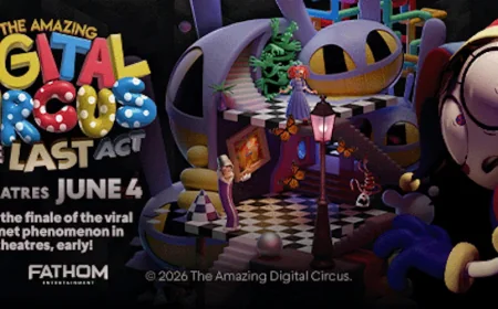 The Amazing Digital Circus: The Last Act Heads to Theaters June 4 for Epic Series Finale