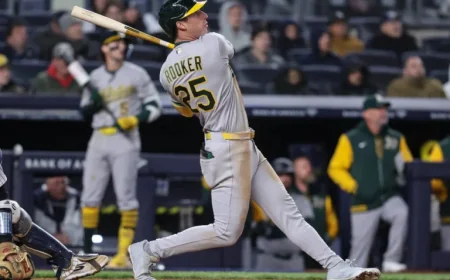 Athletics List Brent Rooker as Injured Player