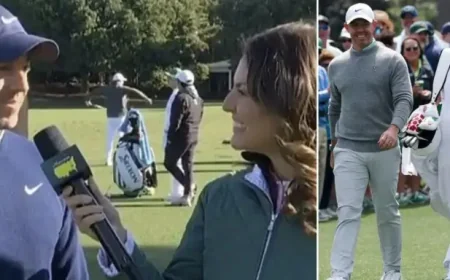 Rory Mcilroy Wife chatter fades as Masters meeting stays calm