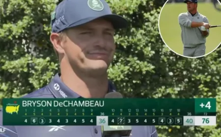 Bryson DeChambeau Stumped by 3D-Printed 5 Iron Query at Masters