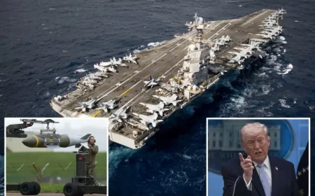 Middle East Tensions Deepen as Trump Signals Military Readiness Over Iran Talks