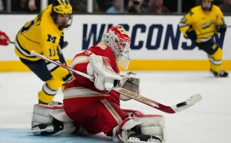 Johnny Hicks sparks NHL interest after Frozen Four heroics
