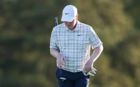 Robert MacIntyre Rebuked for Middle Finger Gesture at Masters