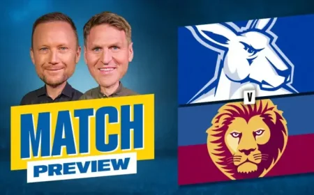 North Melbourne Vs Brisbane: 3 signs Gather Round could hinge on return fires