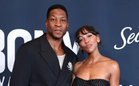 Meagan Good Rehomes Cat After Falling for Jonathan Majors