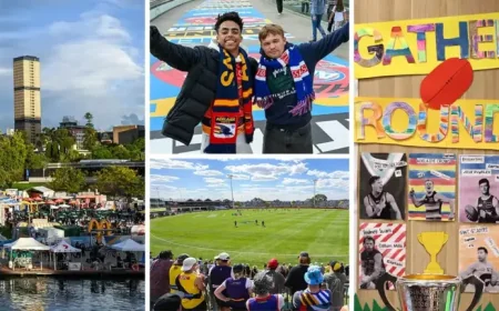 Essendon Vs Melbourne Gather Round: Adelaide’s event grows beyond football