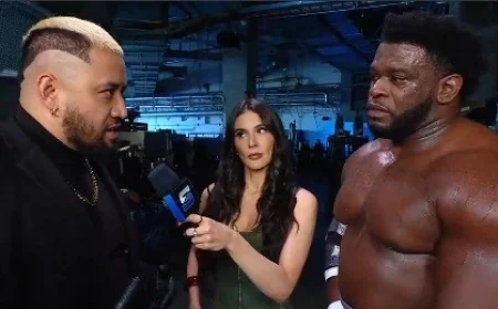 Royce Keys Unveils New WWE Catchphrase and Finisher in Debut Victory