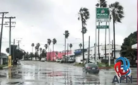 Lluvia and wind alerts sharpen concerns in Baja California through April 14