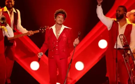 Bruno Mars Turns a Las Vegas Night Into a Crowning Moment