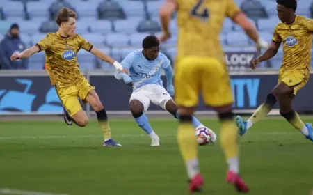 Man City Fixtures: McAidoo’s 2-minute warning of a bigger breakthrough