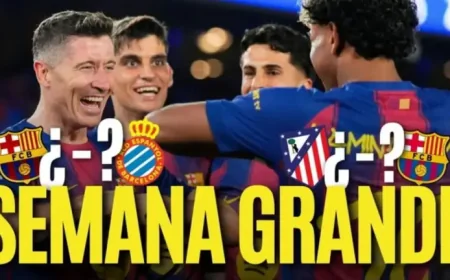 Barcelona Vs Espanyol as the Derby Pushes the Title Race and Champions Focus