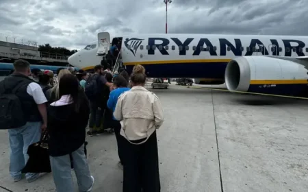 Ryanair Cancelled Flights as Italy’s Strike Window Opens