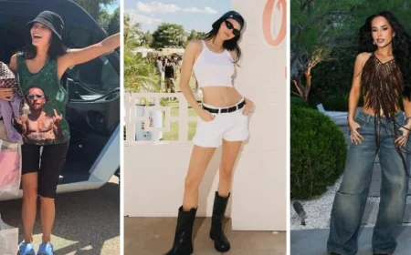 Celebrity Fashion Highlights from Coachella 2026: Stunning Photos