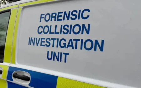 Leicester crash: Two teenagers die after car leaves bridge on M1