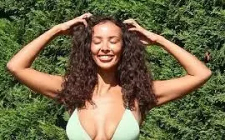 Maya Jama’s Fit for Rimmel London Campaign Has Super Bold Cutouts