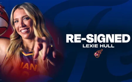 Indiana Fever Secure Guard Lexie Hull with Re-Signing
