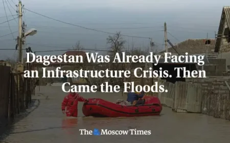 Dagestan Floods Expose a Deepening Infrastructure Crisis