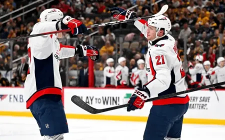 Ilya Protas: 1 Goal, 1 Feed, and a Quiet Capitals Milestone