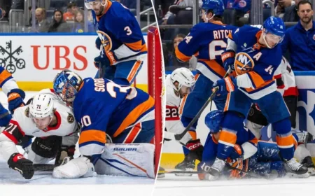 Islanders Face Collapse Following Defeat to Senators