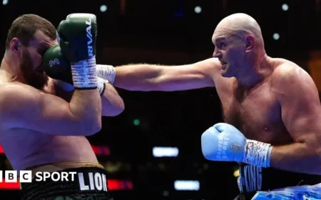 Tyson Fury Challenges Anthony Joshua After Victory Over Arslanbek Makhmudov