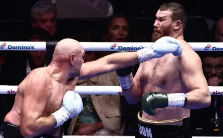 Fury Defeats Makhmudov in Comeback, Challenges Joshua in Heavyweight Boxing