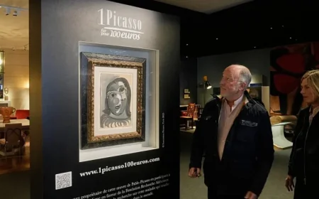 Paris Raffle Offers Picasso Prize to Fund Alzheimer’s Research