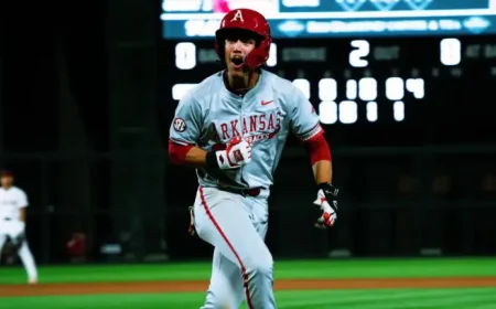 Alabama Baseball Stunned by Late Arkansas Surge in 7-5 Series Opener