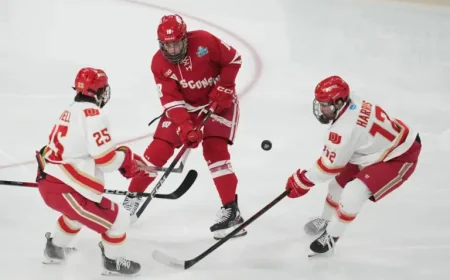 Wisconsin Hockey and the Hidden Stakes Behind a Frozen Four Final That Became a Conference Test