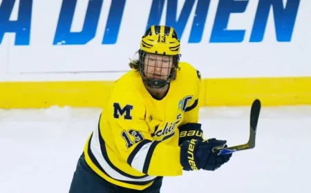 Avalanche Secure Michigan’s Hobey Baker Finalist TJ Hughes