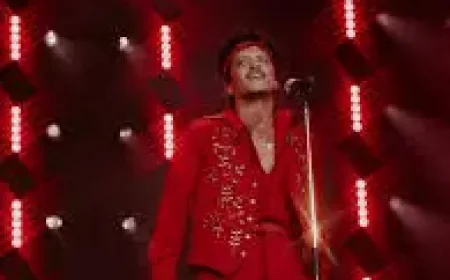 Allegiant Stadium as Bruno Mars opens the tour