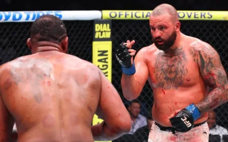 Pros Praise Josh Hokit vs. Curtis Blaydes Epic Heavyweight Bout at UFC 327