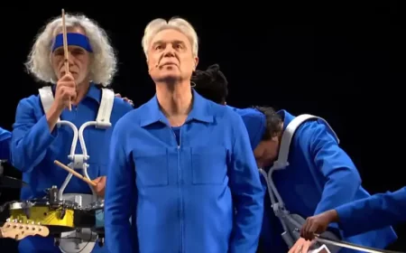 David Byrne Discusses ‘Life During Wartime’ Footage on Colbert