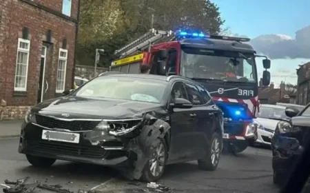 Malton collision closes Castlegate and leaves two cars wrecked in North Yorkshire