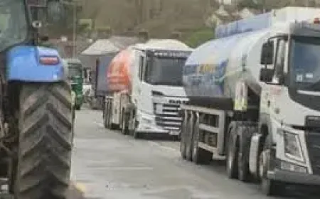 Fuel Protests Ireland: Police Clear Dublin and Galway Blockades as 200 Officers Move In