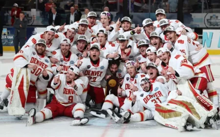 Denver Clinches 11th NCAA Title by Defeating Wisconsin at Frozen Four