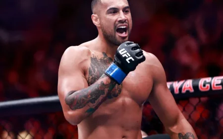 Ulberg Claims UFC 327 Light-Heavyweight Title with Knockout Before Trump