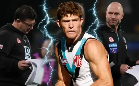 Mitch Georgiades and the Port Adelaide future question as 2027 approaches