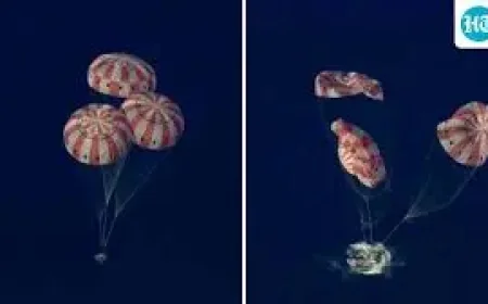 NASA Answers Shark Question After Artemis II Splashdown, and Times Of India Attention Follows