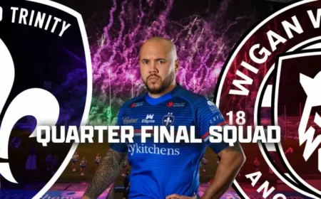 Quarter Final Squad Confirmed: Trinity Vs Warriors set for a 7,000-plus crowd