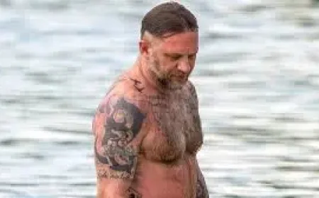 Tom Hardy on a Barbados Beach: A Quiet Family Moment Behind the Spotlight