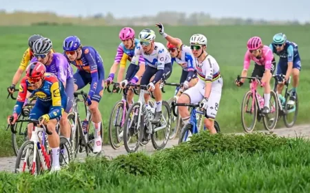 Paris Roubaix Bike Race Turns Into a Double Disaster for the Favorites
