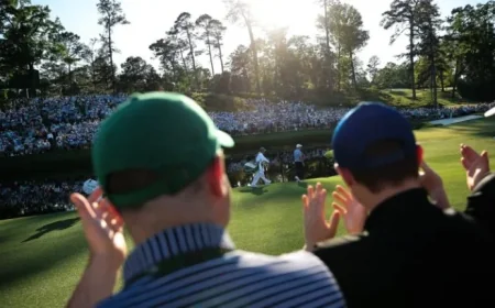 Rory McIlroy and Cameron Young Lead Masters Sunday Final Round