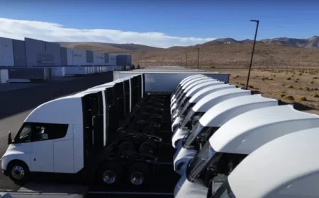 Tesla Opens Semi Truck Factory with Game-Changing Detail