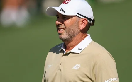 Sergio Garcia Breaks Driver, Damages Tee Box in Masters 2026 Meltdown Before Carrying Jon Rahm's Bag