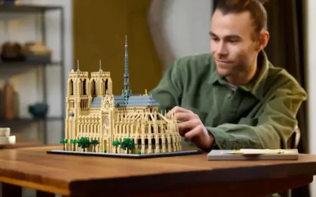 Notre Dame LEGO Set Sees 30% Discount and Stocks Fall