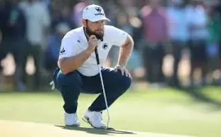 Tyrell Hatton steadies his round with 2 birdies and a Masters climb