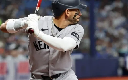 Yankees Fall to Rays, Suffer Fourth Consecutive Loss