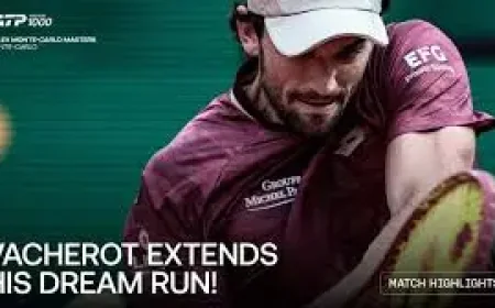 Atp Rankings: Vacherot’s rise puts Monaco on center stage