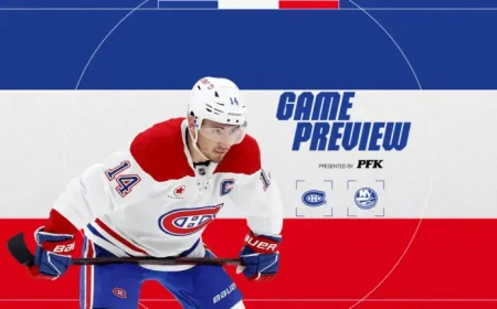 Canadiens – Islanders as the regular season tightens